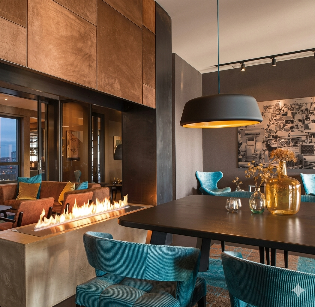 Smart Ethanol Fireplace